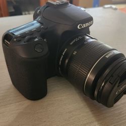 Canon EOS 70D DSLR with EF-S 18-55mm