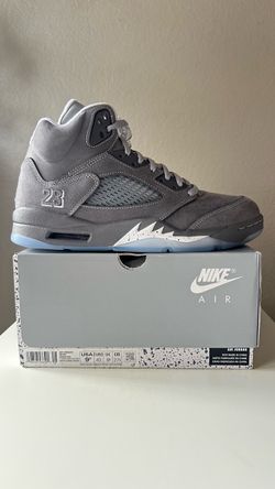 Size 9.5 - DS Nike Air Jordan 5s Wolf Grey