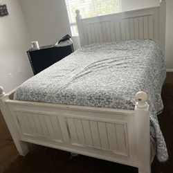 White Bed Frame 