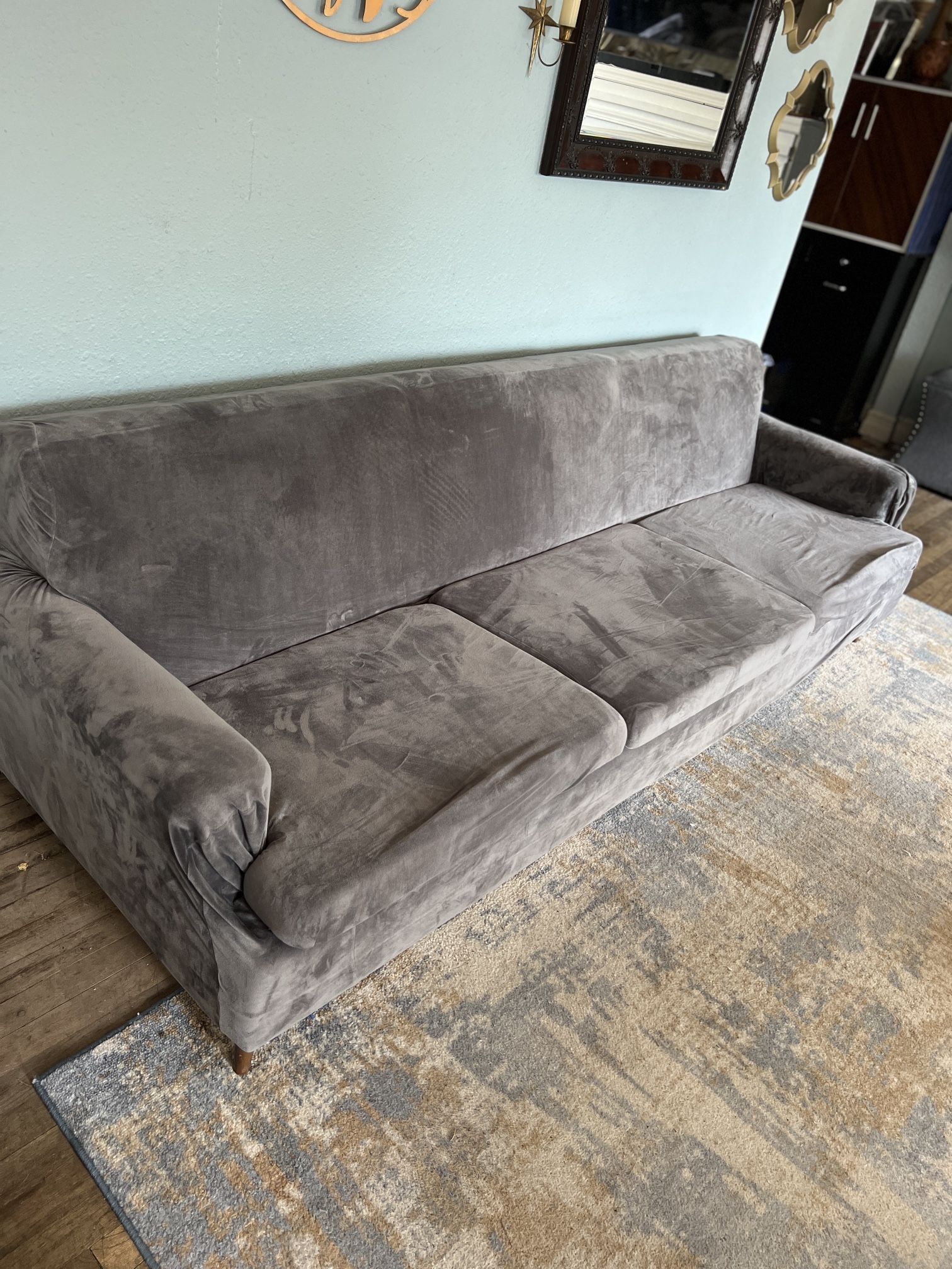 8 Foot MCM Couch Sofa