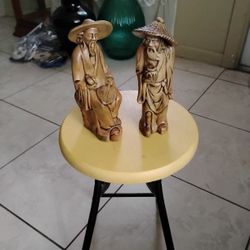 Vintage Asian Men Statue No Shipping