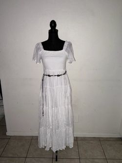 White dress