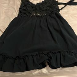 Dress 2X Open Back 