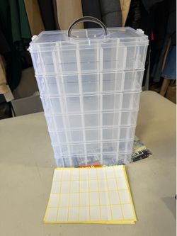 7 Tier Craft Storage Organizer