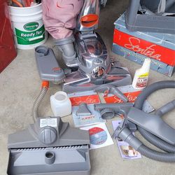 Kirby Sentria Vaccum System w/ Attachments & Shampoo Kit