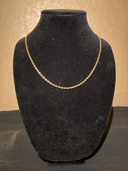 Solid 14K Rope Chain