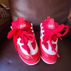 Men's Louis Vuitton Skate Sneaker Red 