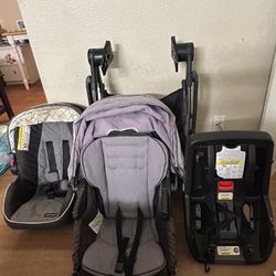 Selling Baby Stroller And Car seat With Base