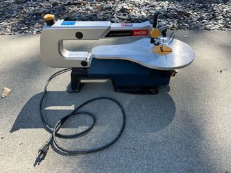 RYOBI 16" Variable Speed Scroll Saw Like New / Used Once