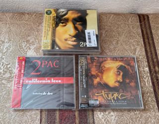 Tupac 2Pac rare Japanese promotional cds