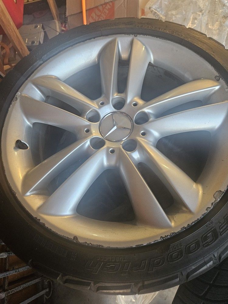ORIGINAL MERCEDES BENZ CLK 350 RIMS