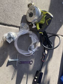 Ryobi 12amp 4in. Blade Electric Wer Tile Saw