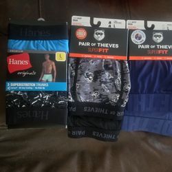 Mens Large Boxer Briefs Brand New