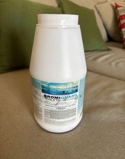 Bromine Tablets 1 Inch 4 Lbs for Spa Hot Tub Chemical Tabs | 1 inch Brominating Tablets Spa & Hot Tub Chemical Sanitizer