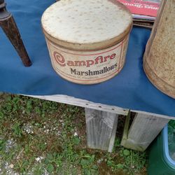 Antique Campfire Marshmallows Tin
