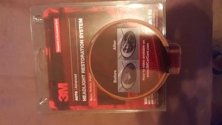 3M headlight restoration system