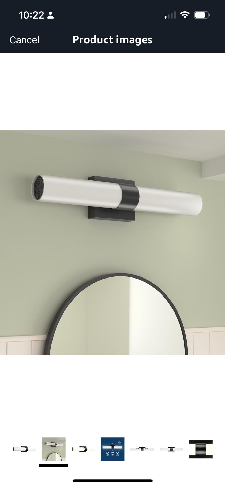Bathroom Vanity Lamp 30”
