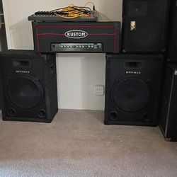 Kustom Top Hat Model Quad 200HD. 