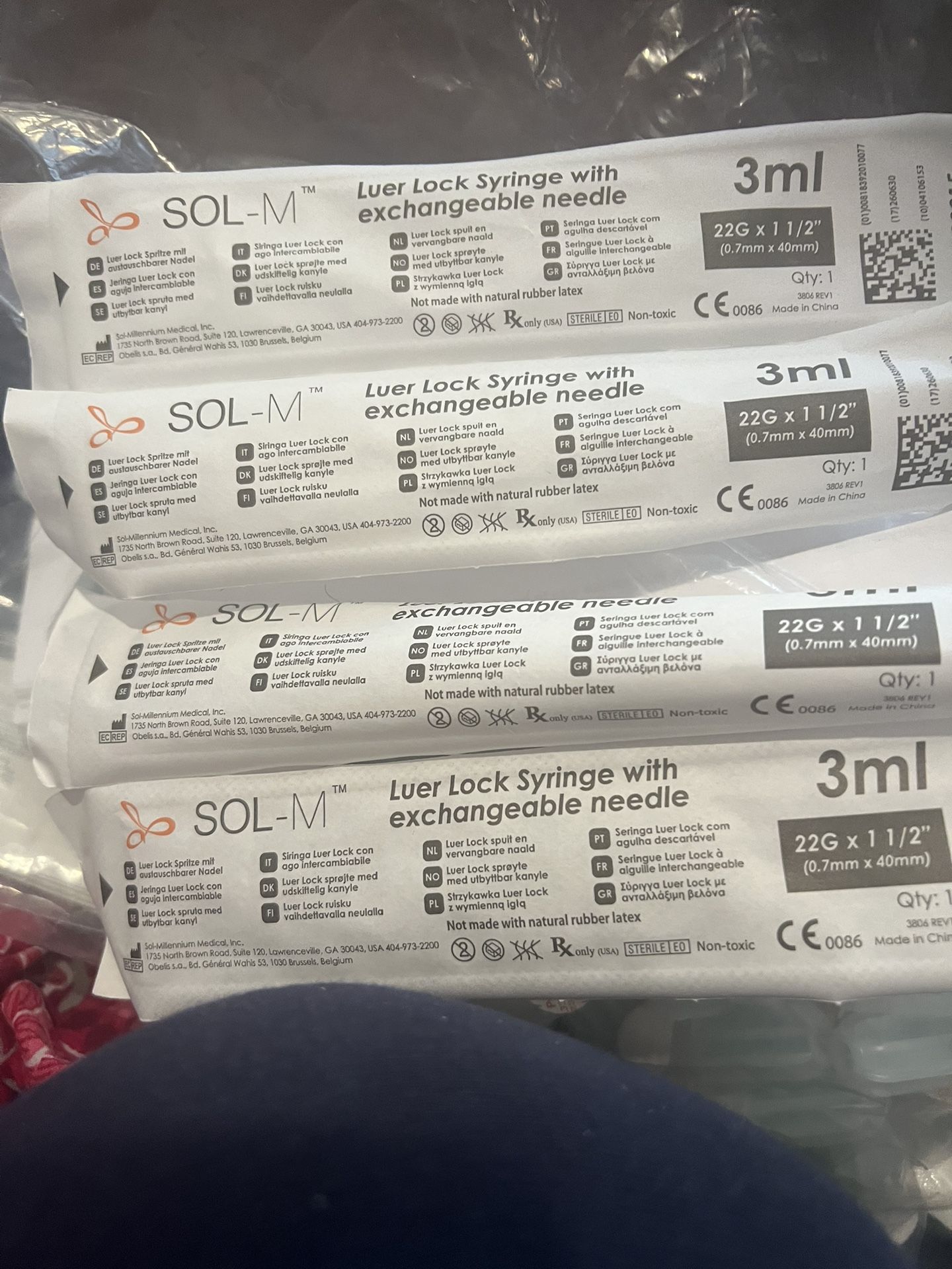 Syringes Including Insulin Syringes