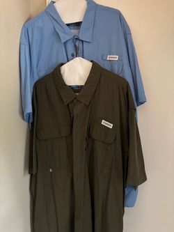 2 Magellan fish gear fishing shirts 3XL—excellent condition