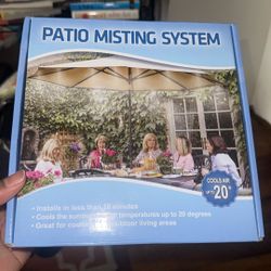 Patio misting system