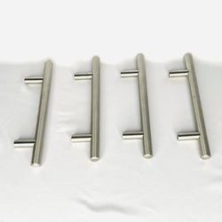 Four 3-3/4" Hole Center Cabinet Pulls