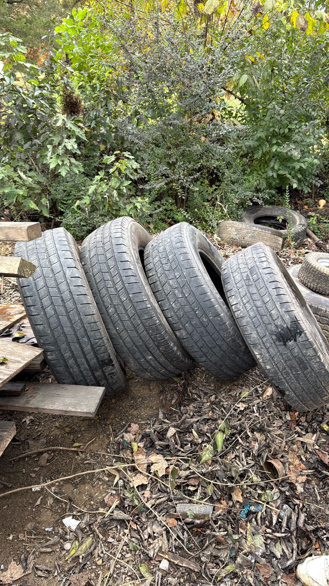 4 Michelin Used Tires Set