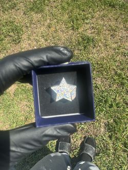 Hip hop VVS Star Ring