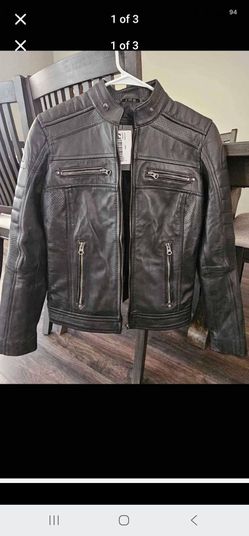 WOMENS BLACK LEATHER JACKET
