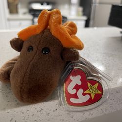 Chocolate the Moose Beanie Baby (1993)