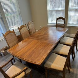 Dining Table With 8 Chairs 