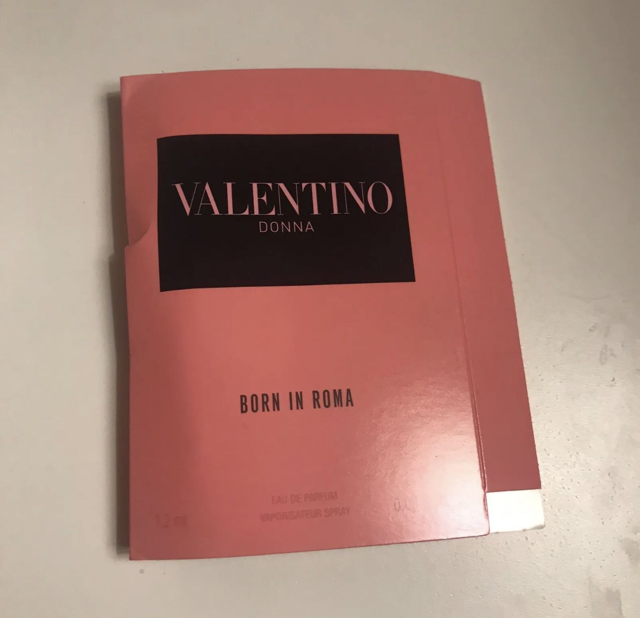 Valentino DONNA Perfume Fragrance Vial Sample Size 1.2ml EDP Spray (Born In Roma