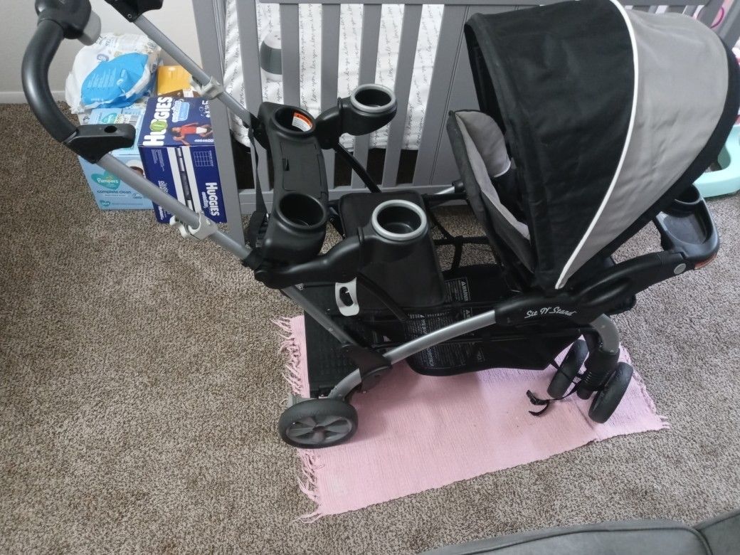 Sit And Stand Stroller