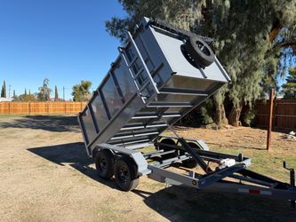 New smooth wall dump trailer 12 ft !