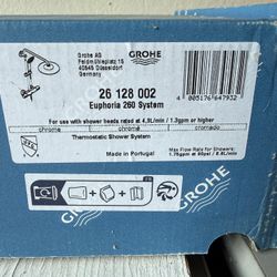 GROHE 260 Cooltouch Shower System - New Boxed