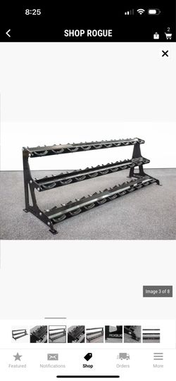 ROGUE DUMBBELL RACK