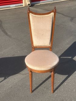 French Louis XVI Style Upholstered Side Chair