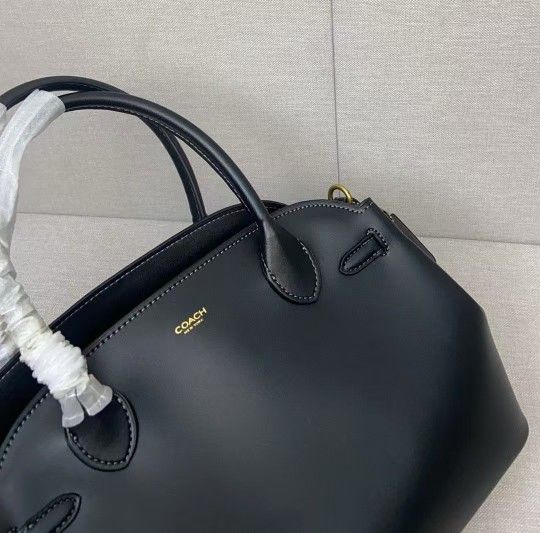 Coach Soft Empire Carryall Bag 40 Black New
