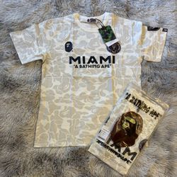 Inter Miami x Bape Grey Shirt