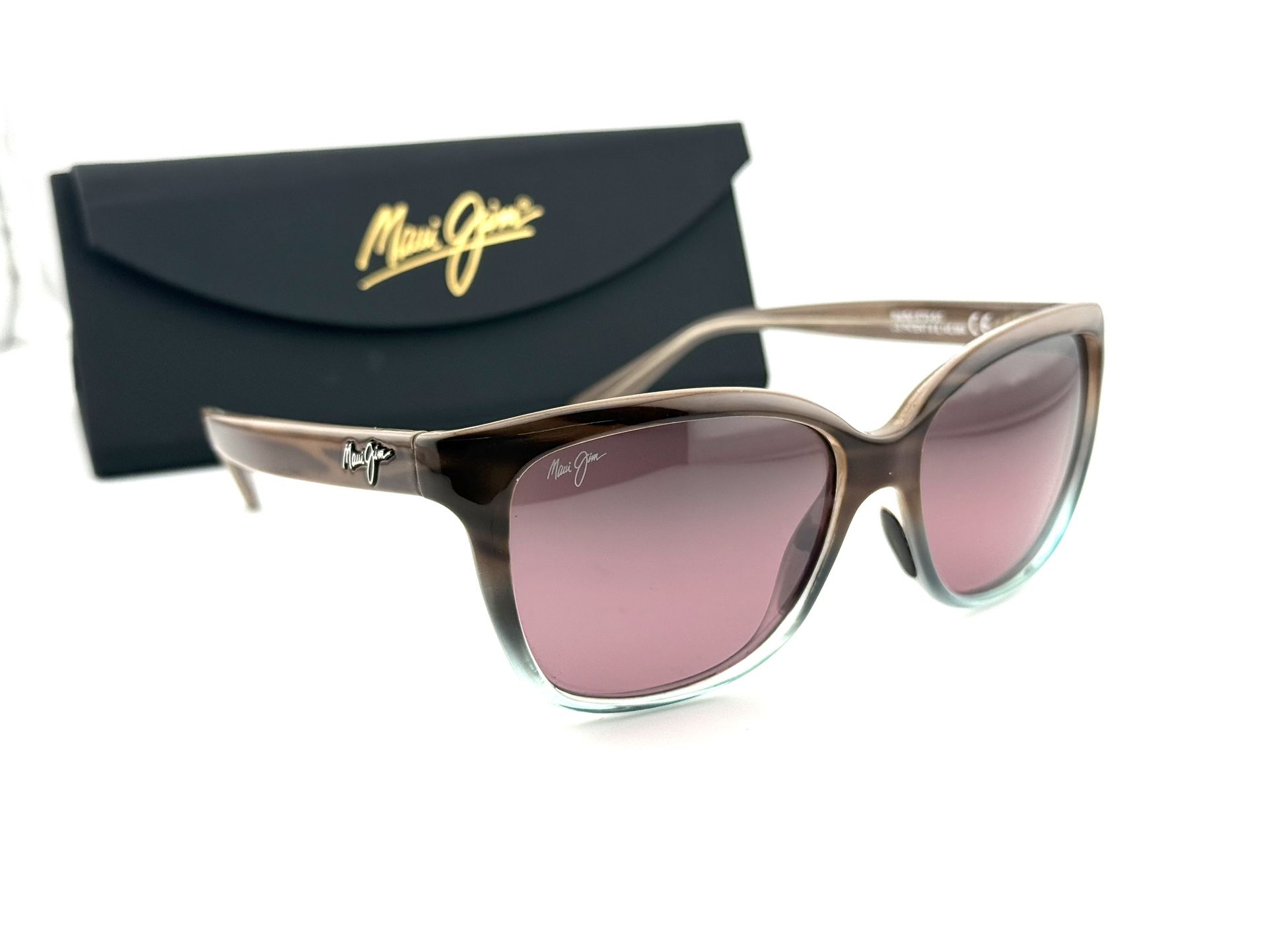 Maui Jim Starfish MJ744-22B | Polarized STG | Brown Fade 56-15 | Made in Italy