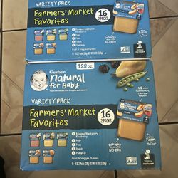 Healthy Baby Food 2 Box Of 16 Each 