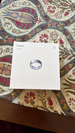 Oura Ring 4 Silver size 10, unopened