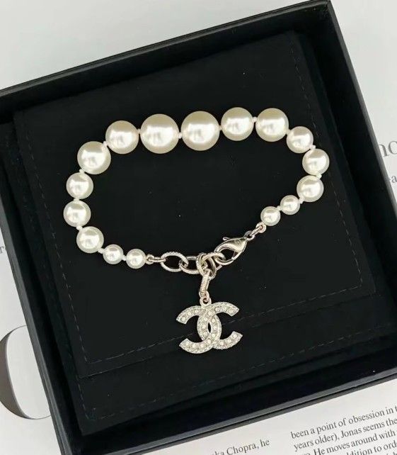 Mother of Pearl Bracelet Women Pearl White/Gold