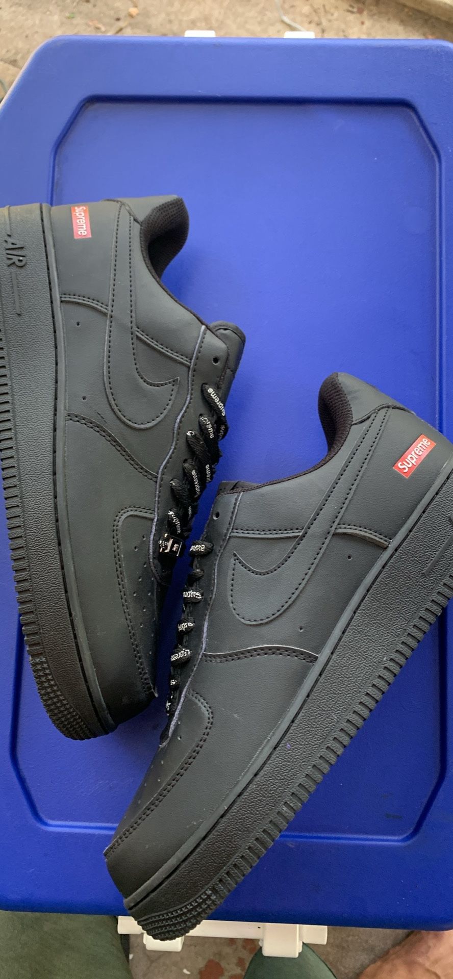 Supreme X Nike Airforce 1s New Size 8, 8.5, 10