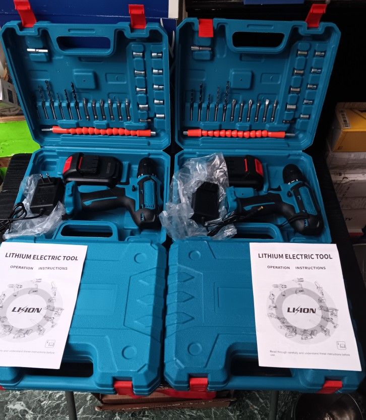 36VF CORDLESS DRILL SET (EACH)