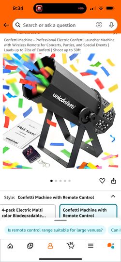 Confetti Machine
