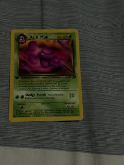 1st edition team rocket dark muk