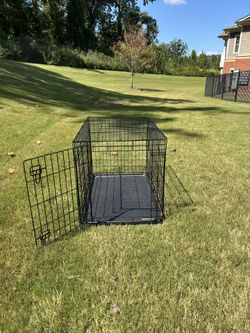 Large Pet Metal Cage Leak Proof - Plastic Tray Indoor And Outdoor