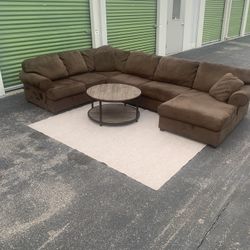 Large Sectional Couch Set Local Delivery 