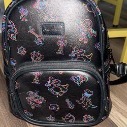 Storybook Disney Pixar Neon Loungefly Backpack